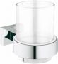 Grohe Essentials Cube glas met houder chroom 40755001 - Thumbnail 1