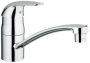 GROHE Euroeco Keukenmengkraan eengreeps 206mm hoogte 109mm hoogte kraanmond 226mm voorsprong uitloop laag draaibaar chroom - Thumbnail 1