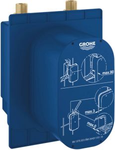 Grohe Eurosmart Cosmopolitan E inbouwbox m. thermostaat v. afbouwdelen m. infrarood m. 2 voorafsluiters 36336001