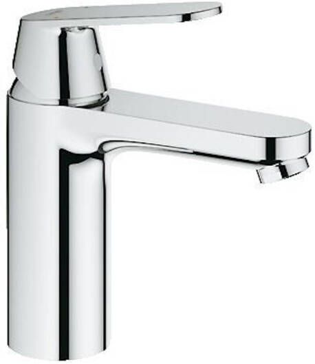 GROHE Eurosmart Cosmopolitan Wastafelmengkraan M-size ES eengreeps 1-gats 168mm hoogte glad 122mm uitloop vast chroom