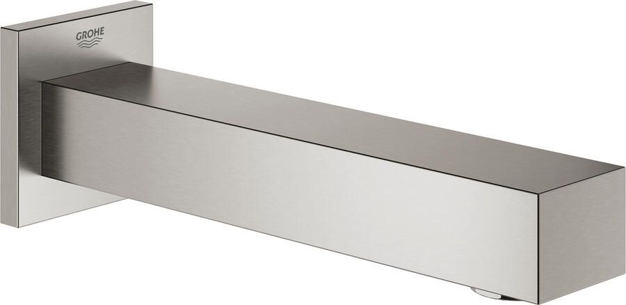 Grohe Eurocube baduitloop 1 2x17cm supersteel 13303DC0