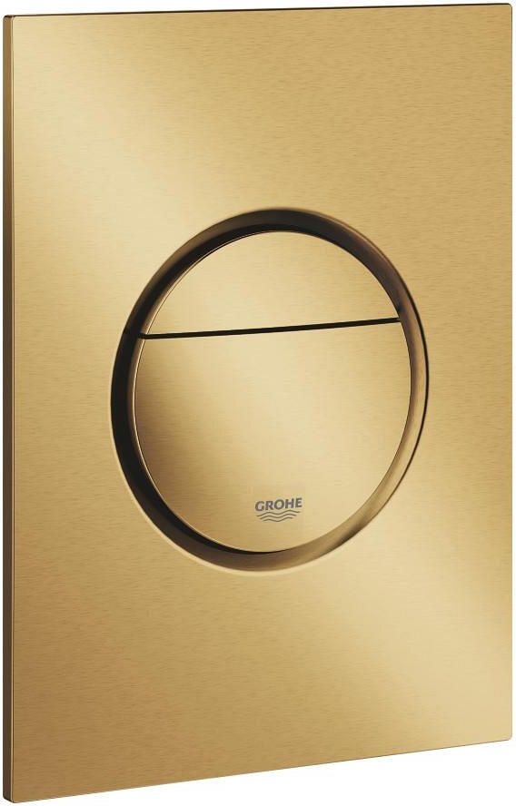 GROHE Nova Cosmopolitan S Bedieningsplaat mechanisch tweeknops 172 x 130mm(LxB ) kunststof cool sunrise geborsteld