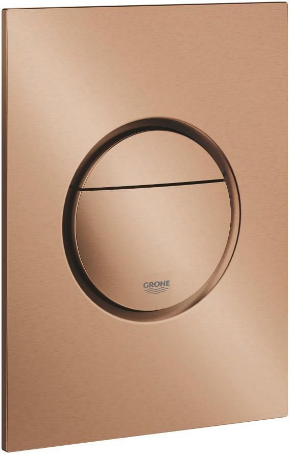 GROHE Nova Cosmopolitan S Bedieningsplaat mechanisch tweeknops 172 x 130mm (LxB) kunststof warm sunset geborsteld