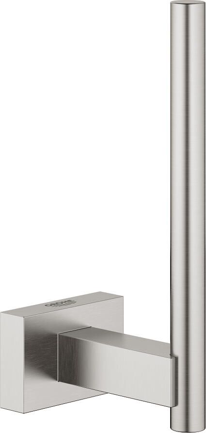 GROHE Essentials Cube Reserve-closetrolhouder wand metaal supersteel 40623DC1