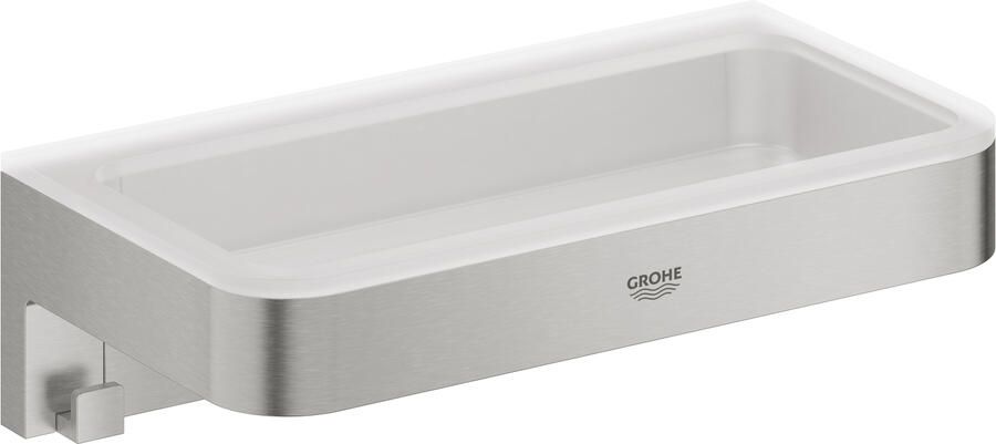 Grohe Start Cube douche tray 20x11x6cm supersteel 41107DC0