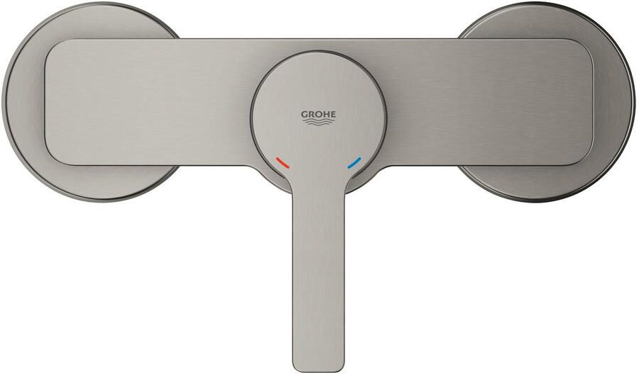 Grohe Lineare New douchekraan met koppelingen supersteel 33865DC1