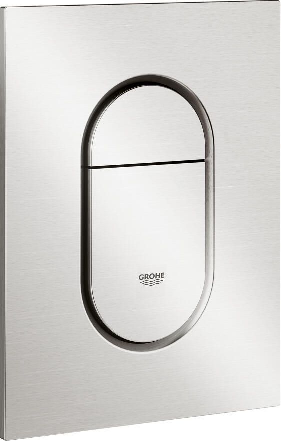 GROHE Arena Cosmopolitan S Bedieningsplaat mechanisch tweeknops 172 x 130mm (LxB) kunststof supersteel