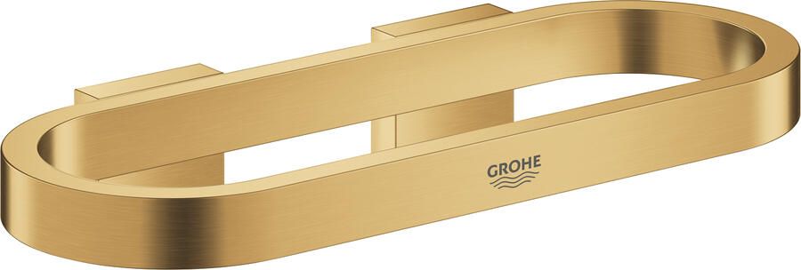 Grohe Handdoekring Selection Of Houder Voor Zeepschaal En Douchetray Cool Sunrise Geborsteld