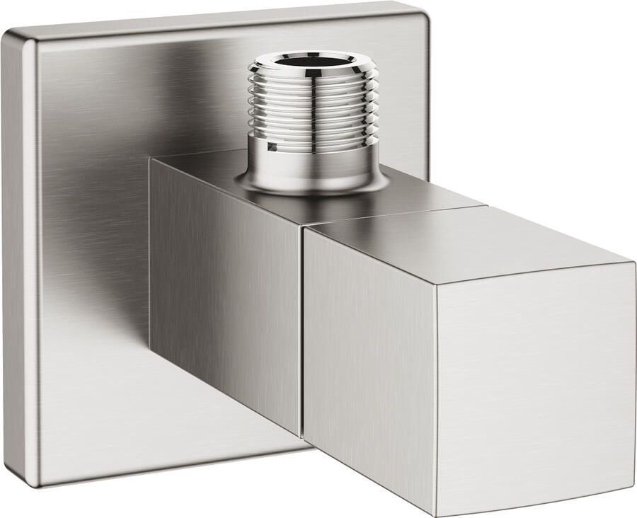 Grohe Eurocube hoekstopkraan 1 2 supersteel 22012DC0