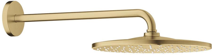 Grohe Rainshower Mono 310 Hoofddouche 31cm 1 straalsoort wandarm 42.2cm geborsteld cool sunrise 26558gn0