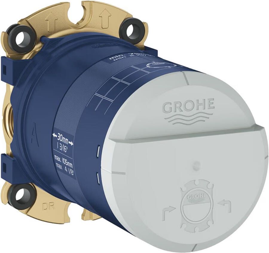 GROHE Rainshower universele inbouwbox Rainshower 1 2" t.b.v. hoofddouche 26483000