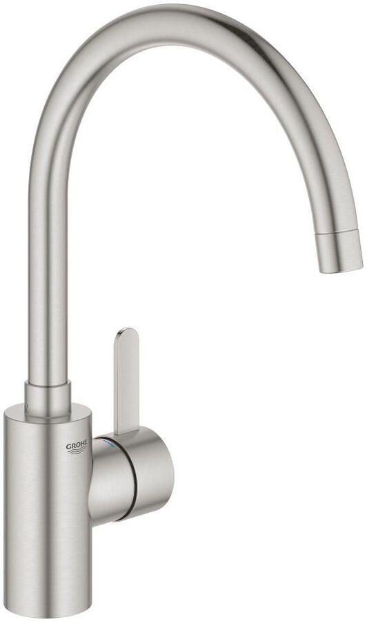 GROHE Eurosmart Cosmopolitan Keukenmengkraan 354mm hoogte draaibaar supersteel 32843DC2