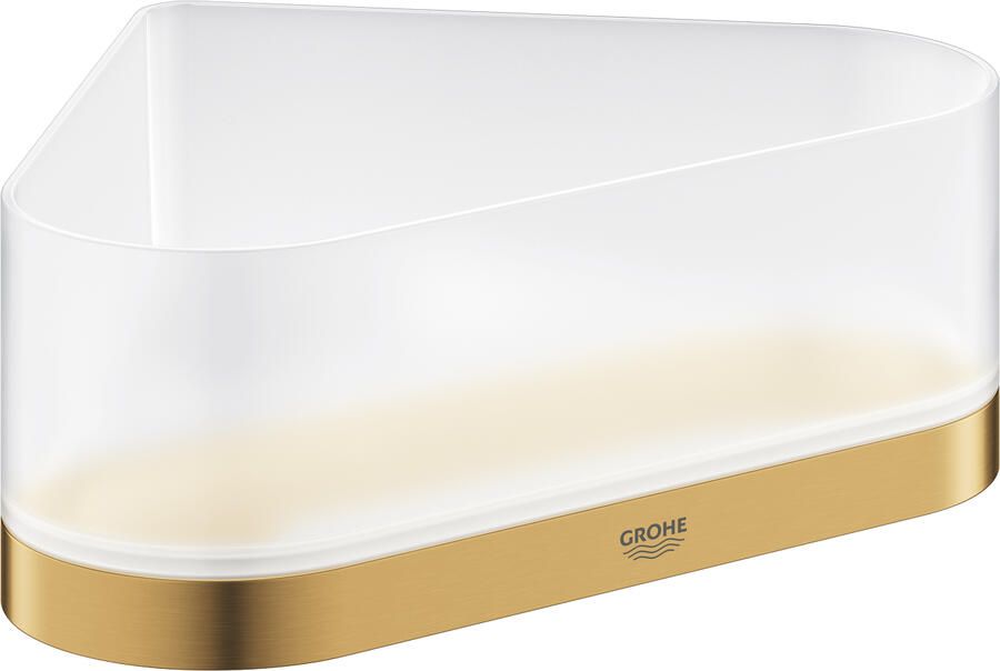 Grohe Selection Douchetray 17x17x20x8.5cm hoekmodel wandmontage brushed cool sunrise 41038gn0