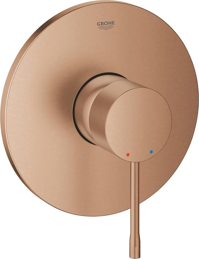 Grohe Essence New Douchekraan inbouw 1 knop brushed warm sunset 24057DL1