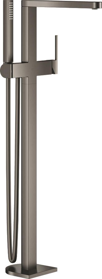 Grohe Plus afbouwdeel v. vrijstaande badkraan m. omstel m. uitloop 28.2cm m. handdouche en doucheslang 125cm brushed hard graphite 23846AL3