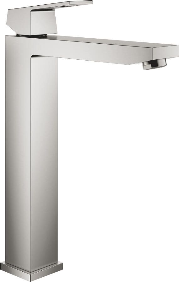 GROHE Eurocube Wastafelmengkraan XL-size 312mm hoogte 180mm uitloop supersteel 23406DC0