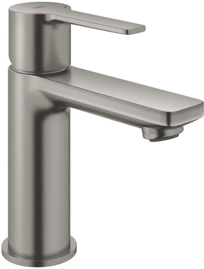 Grohe Wastafelmengkraan Lineare New Xs-Size Push Open Supersteel