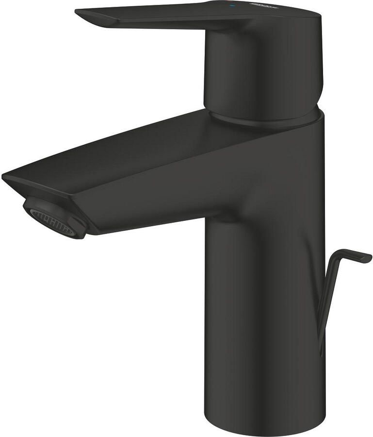 Grohe Start QuickFix Wastafelmengkraan opbouw 10.9cm uitloop S-size mat zwart 311372432
