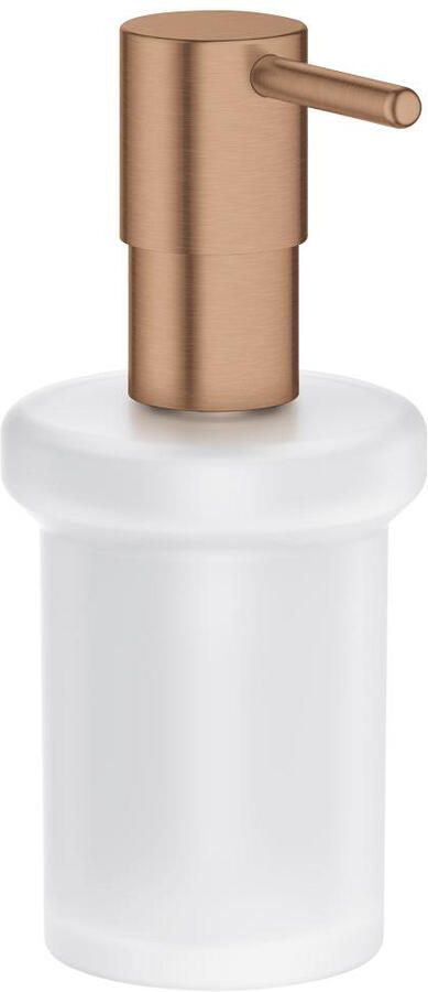 GROHE Essentials Zeepdispenser 160ml vulhoeveelheid metaal glas warm sunset geborsteld