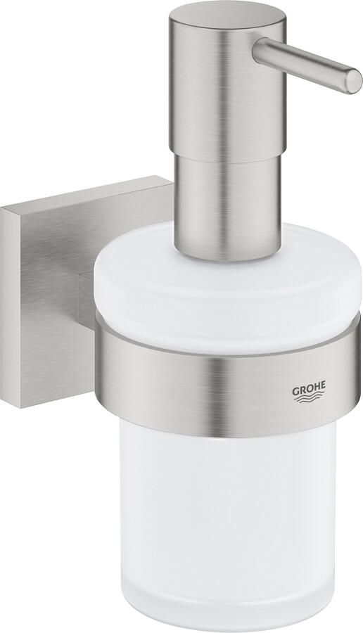 Grohe Start Cube zeepdispenser met houder 160ml supersteel 41098DC0