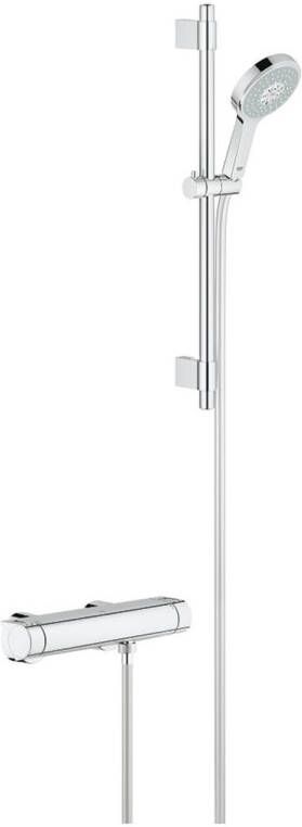 Grohe Grohtherm 2000 New Douchethermostaat Met Perfect Showerset Power&soul Chroom