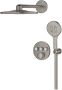 Grohe Smartcontrol Thermostatisch Inbouw Douchekraan Shower-Set Rond Hard Graphite Geborsteld - Thumbnail 1