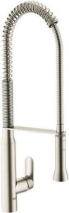 Grohe K7 Keukenkraan hoog 2 straalsoorten met profesionele handdouche supersteel geborsteld 32950DC0