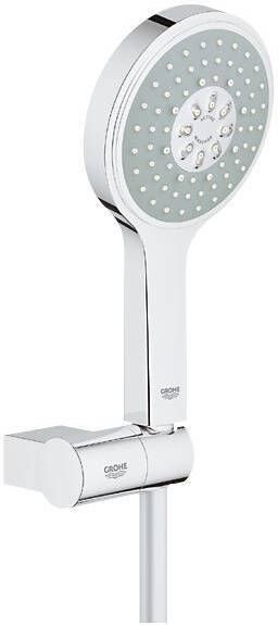 Grohe Power en Soul Cosmopolitan badset met handdouche 130mm en 4 standen met verstelbare wandhouder chroom 27741000