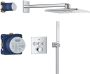 Grohe QuickFix Precision SmartControl inbouw douchesysteem met Vitalio SmartActive 310 Cube hoofddouche chroom 34875000 - Thumbnail 1