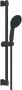 Grohe Vitalio Start 110 Glijstangset 60cm ronde handdouche 2 straalsoorten gladde doucheslang mat zwart 279482431 - Thumbnail 1