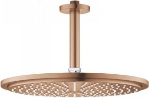 Grohe Regendoucheset Rainshower Cosmopolitan Metal 31 cm met Plafondarm Warm Sunset Geborsteld