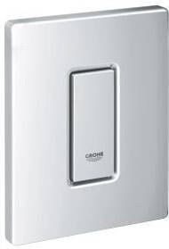 Grohe Skate Cosmopolitan bedieningspaneel closet urinoir kunststof roestvaststaal (RVS) (lxbxh) 144x116x12mm - Foto 1