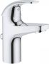 Grohe Start Curve waterbesparende wastafelkraan S-size met afvoerplug m. 28mm ES cartouche chroom 23765000 - Thumbnail 1