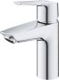 Grohe QuickFix Start S-size wastafelkraan met koude start en push-open waste chroom - Thumbnail 1