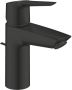 GROHE Eéngreeps wastafelmengkraan Start 242092432 Mat zwart Maat S Waterbesparend Uittrekbaar en afvoer - Thumbnail 1