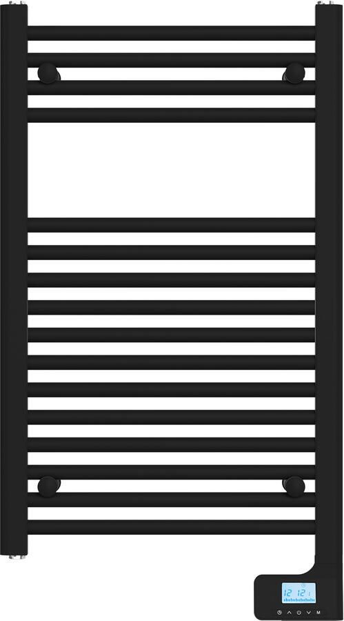 Haceka Radiator SV Electrische Design Lima 80x50 cm CE Zwart