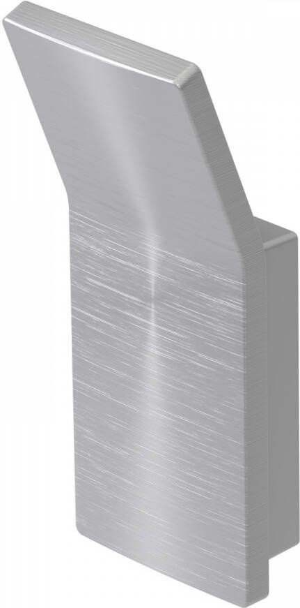 Haceka Handdoekhaak Aline Brushed 8 7x3 6 cm Aluminium Geborsteld Zilver