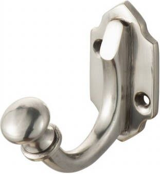 Haceka OUTLET Handdoekhaak Enkel Vintage Zilver (per twee stuks verkrijgbaar)