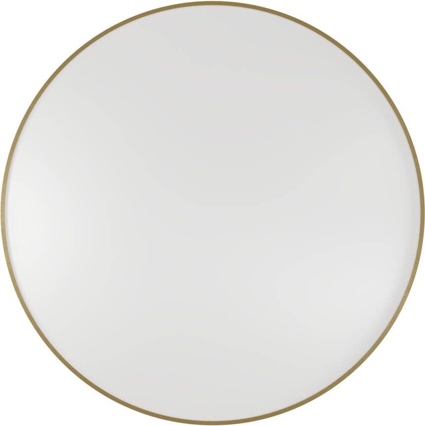 Haceka Deco spiegel 60x60cm rond geborsteld goud 2015964