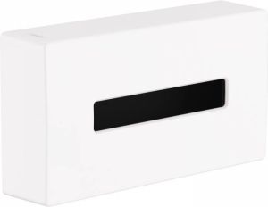 Hansgrohe Addstoris tissuebox voor makeup doekjes mat wit 41774700