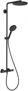 HANS GROHE Hansgrohe Raindance Select S showerpipe 240mm hoofddouche PowderRain mat zwart 27633670
