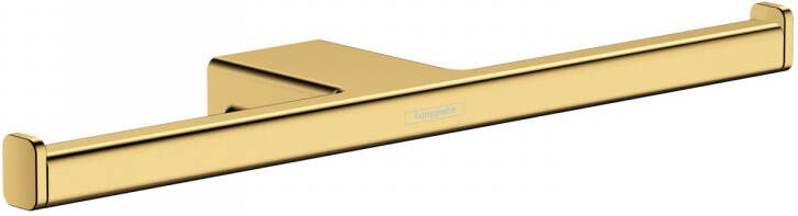 Hansgrohe AddStoris Closetrolhouder dubbel 30x7 8x3 7 cm Polished Gold Optic