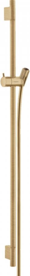 Hansgrohe Unica UnicaS Puro glijstang 90cm m. Isiflex`B doucheslang 160cm brushed bronze 28631140