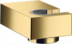 Hansgrohe Porter E wandhouder metaal m. vaste bevestigingspositie polished gold