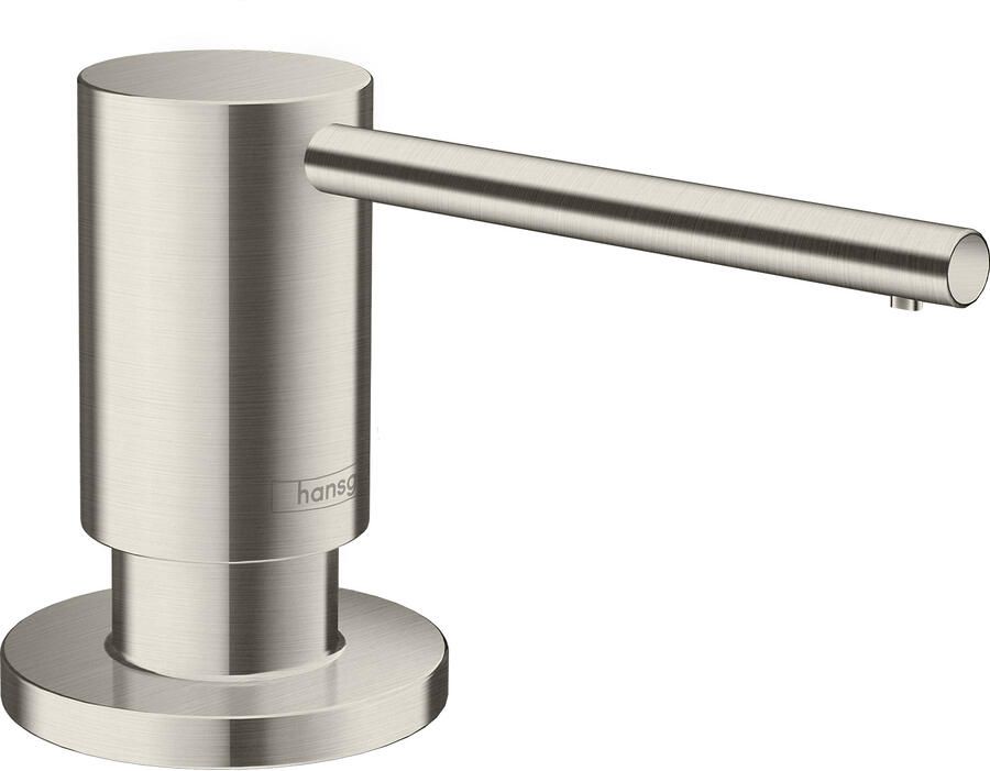Hansgrohe A41 zeepdispenser 1-gats 500ml onderbouw RVS look 40438800