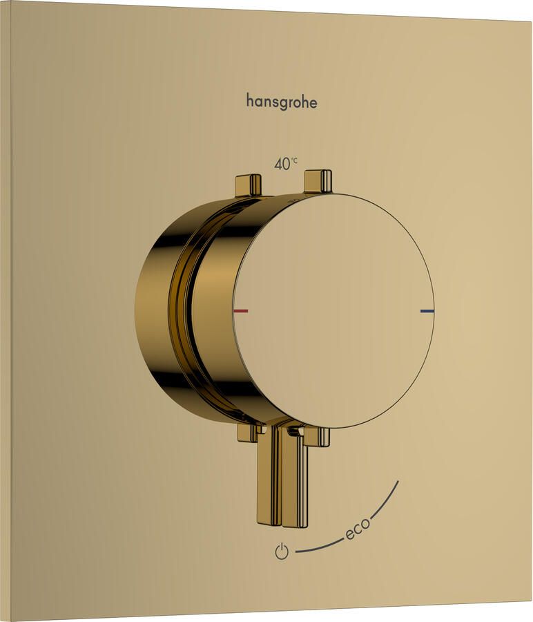 Hansgrohe Afbouwdeel Ecostat Comfort E Inbouwthermostaat Voor 1 Functie Goud