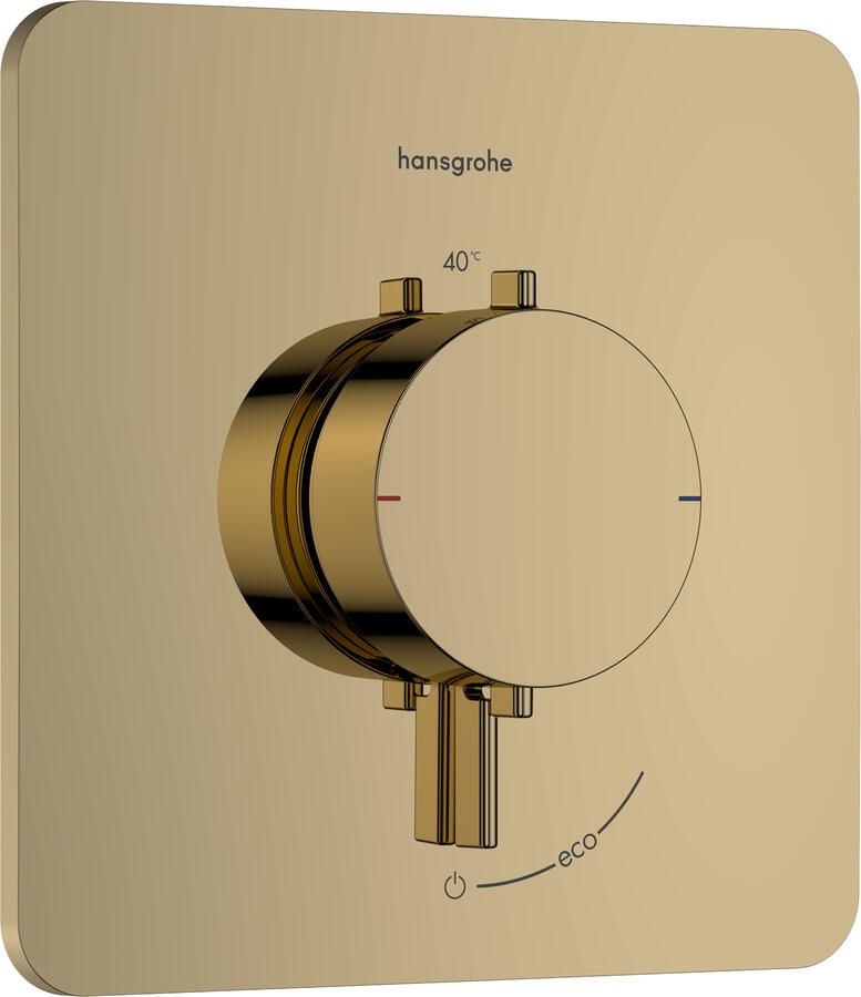 Hansgrohe Afbouwdeel Ecostat Comfort Q Inbouwthermostaat Voor 1 Functie Goud