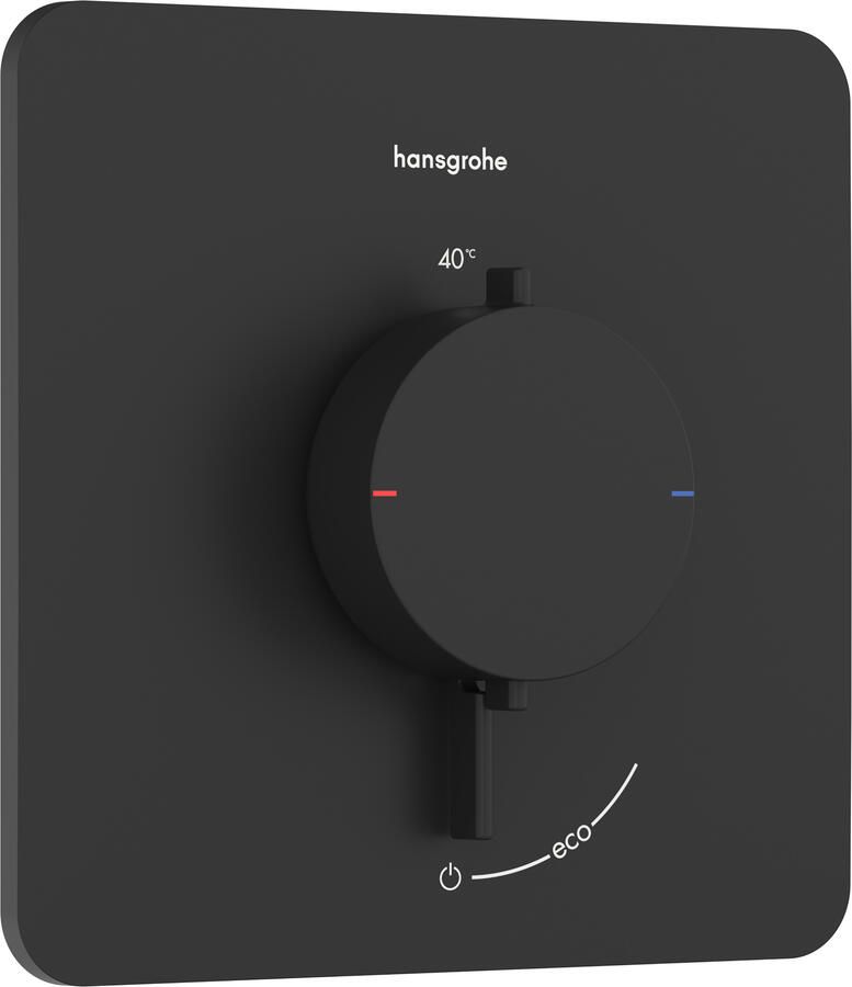 Hansgrohe Afbouwdeel Ecostat Comfort Q Inbouwthermostaat Voor 1 Functie Mat Zwart