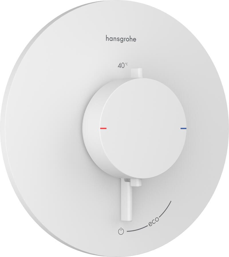 Hansgrohe Afbouwdeel Ecostat Comfort S Inbouwthermostaat Voor 1 Functies Mat Wit