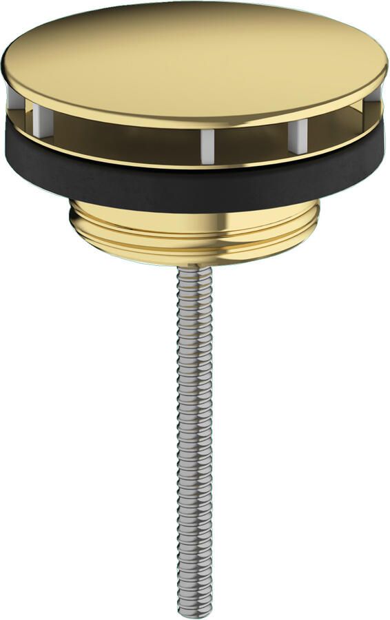 Hansgrohe afvoergarnituur niet afsluitbaar voor wastafels Polished Gold Optic